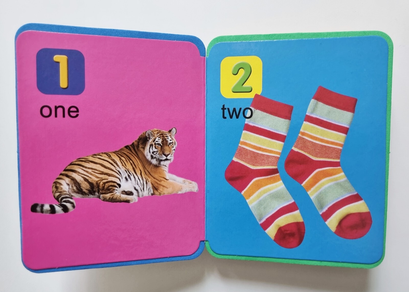 Number Practice Book Count Beginner Preschool Small Carry Girl 1 2 3 Multi Color