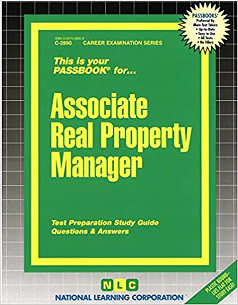 ASSOCIATE REAL PROPERTY MANAGER Test Practice Passbook Upcoming Exam