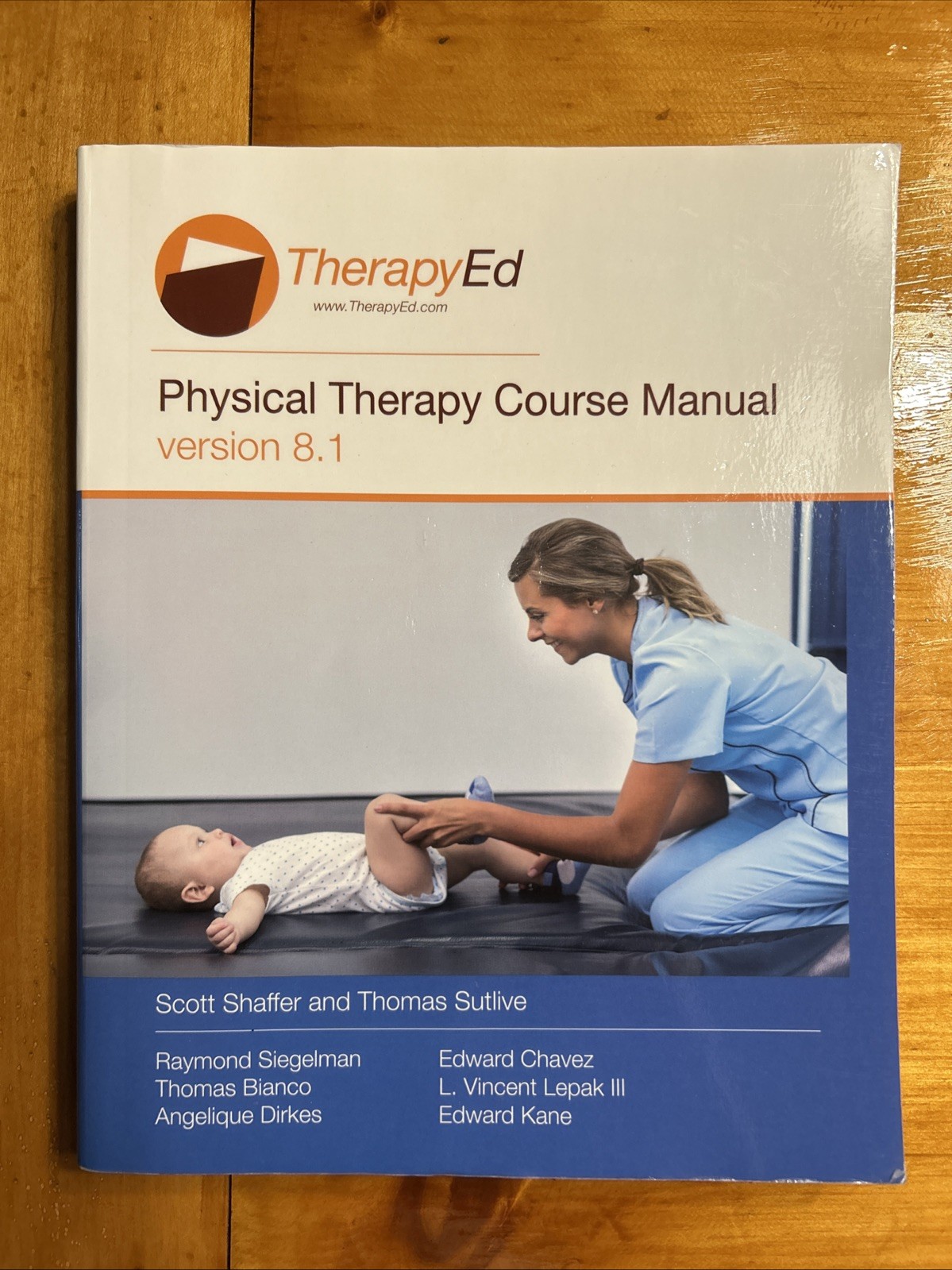 TherapyEd Physical Therapy Course Manual Version 8.1 (PB, 2024) Excellent