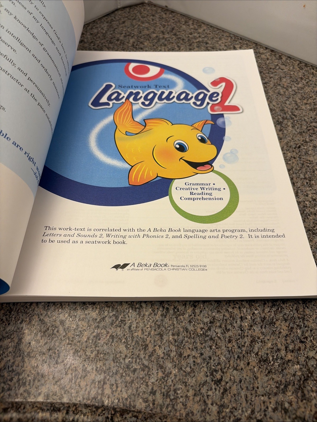 Abeka Grade 2 Language Seatwork Text, 3rd Ed. (new)