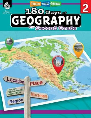 180 Days of Geography for Second Grade: Practice, Assess, Diagnose by Callaghan