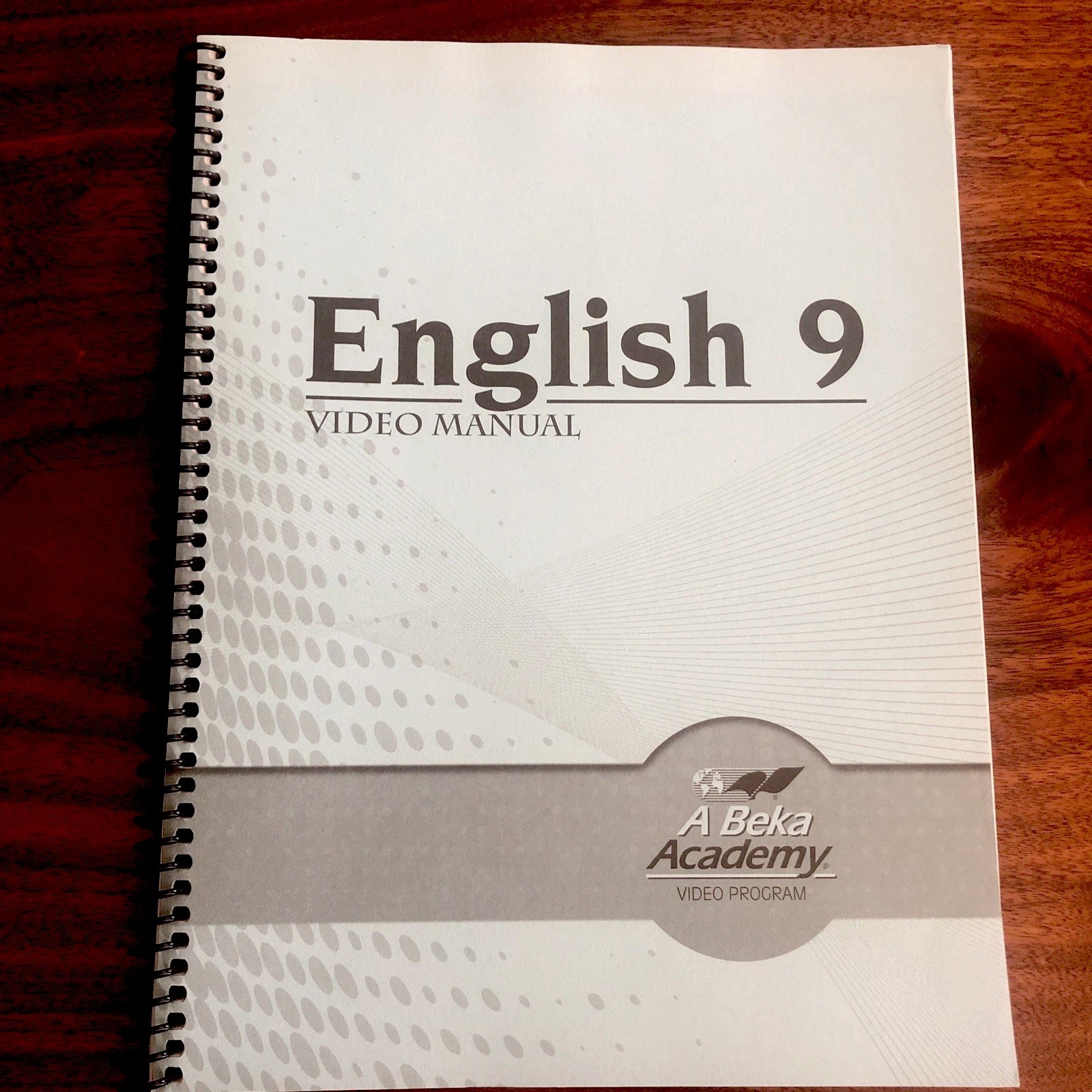 Abeka Academy English 9 Video Manual Lesson Plans Homeschool Spiral