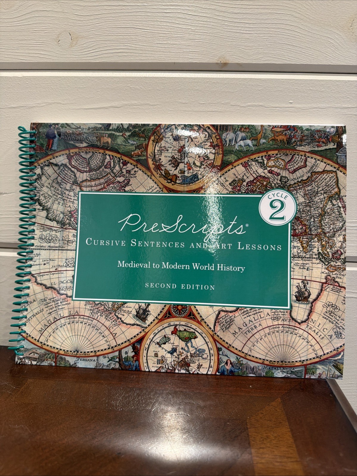 PreScripts Cursive Sentences and Art Lessons: Medieval to Modern World