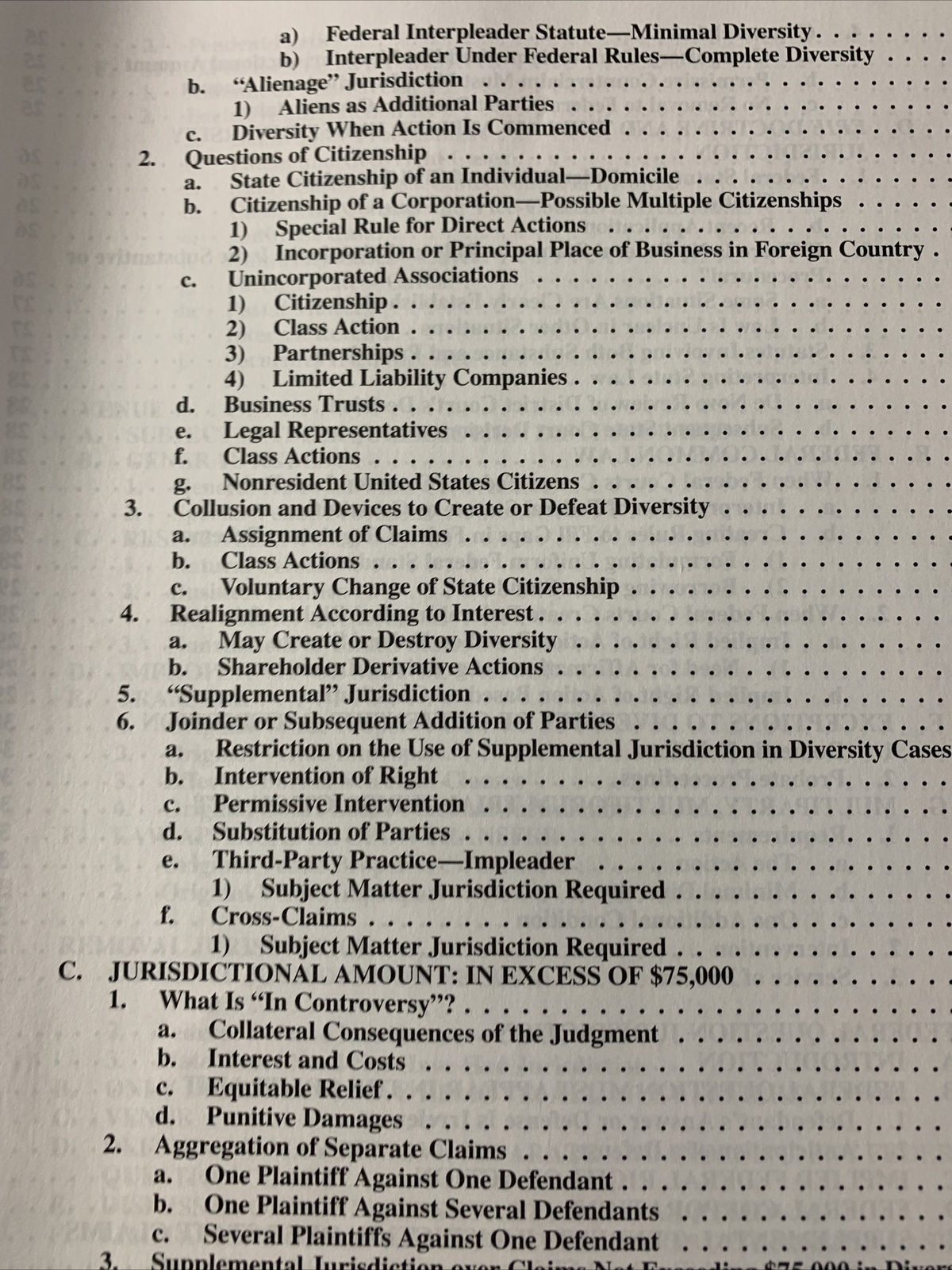 Barbri First Year Outline