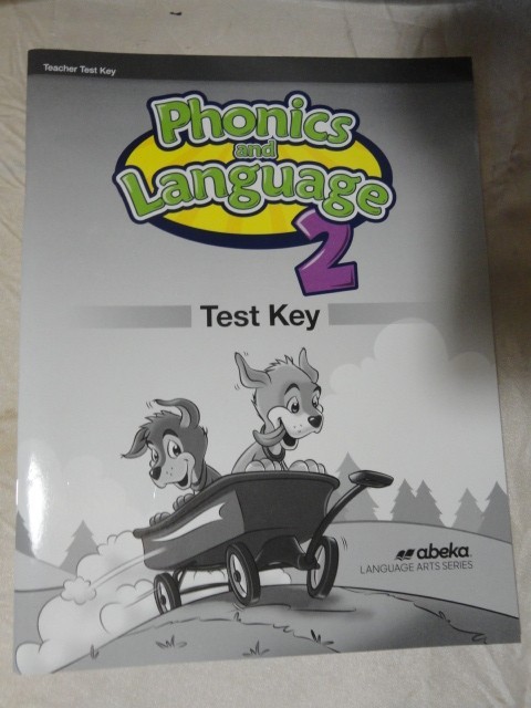 ABEKA PHONICS AND LANGUAGE 2 TEST KEY