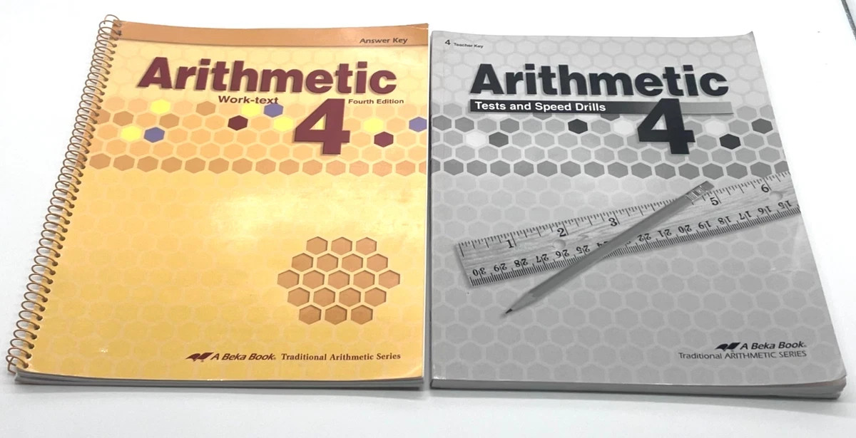Abeka Arithmetic work text 4 Answer Key; 4th edition