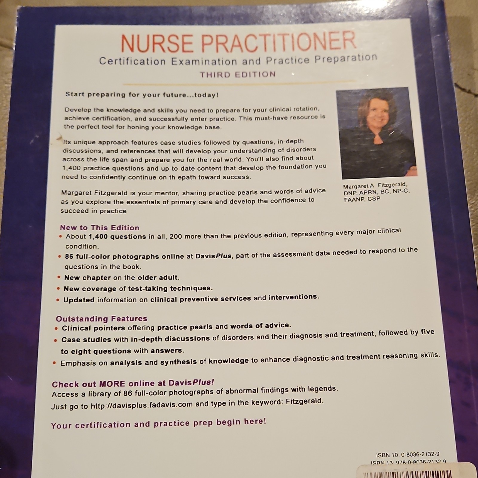 Nurse Practitioner Certification Exam Prep Third Edition by Margaret Fitzgerald