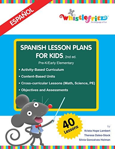 SPANISH LESSON PLANS FOR KIDS, 2ND ED. (ENGLISH AND By Krista Hope Lambert VG