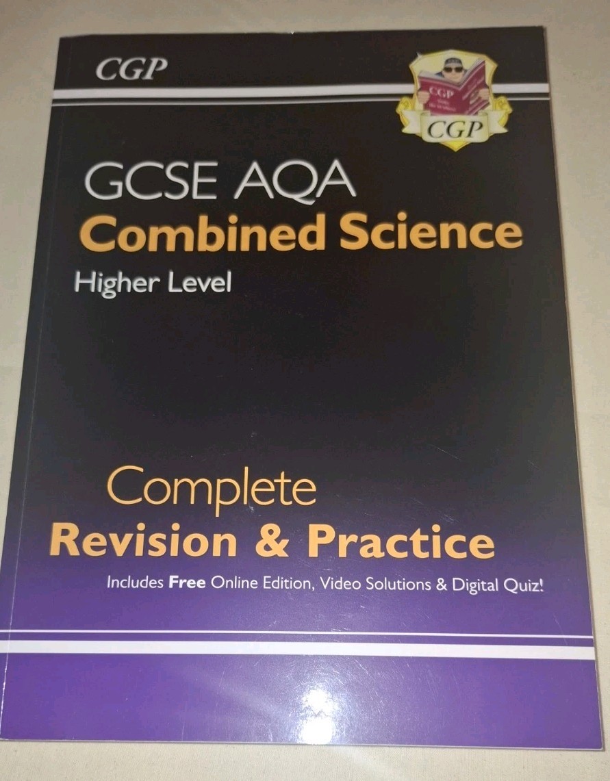 GCSE Combined Science AQA Higher Complete Revision & Practic… by CGP Books