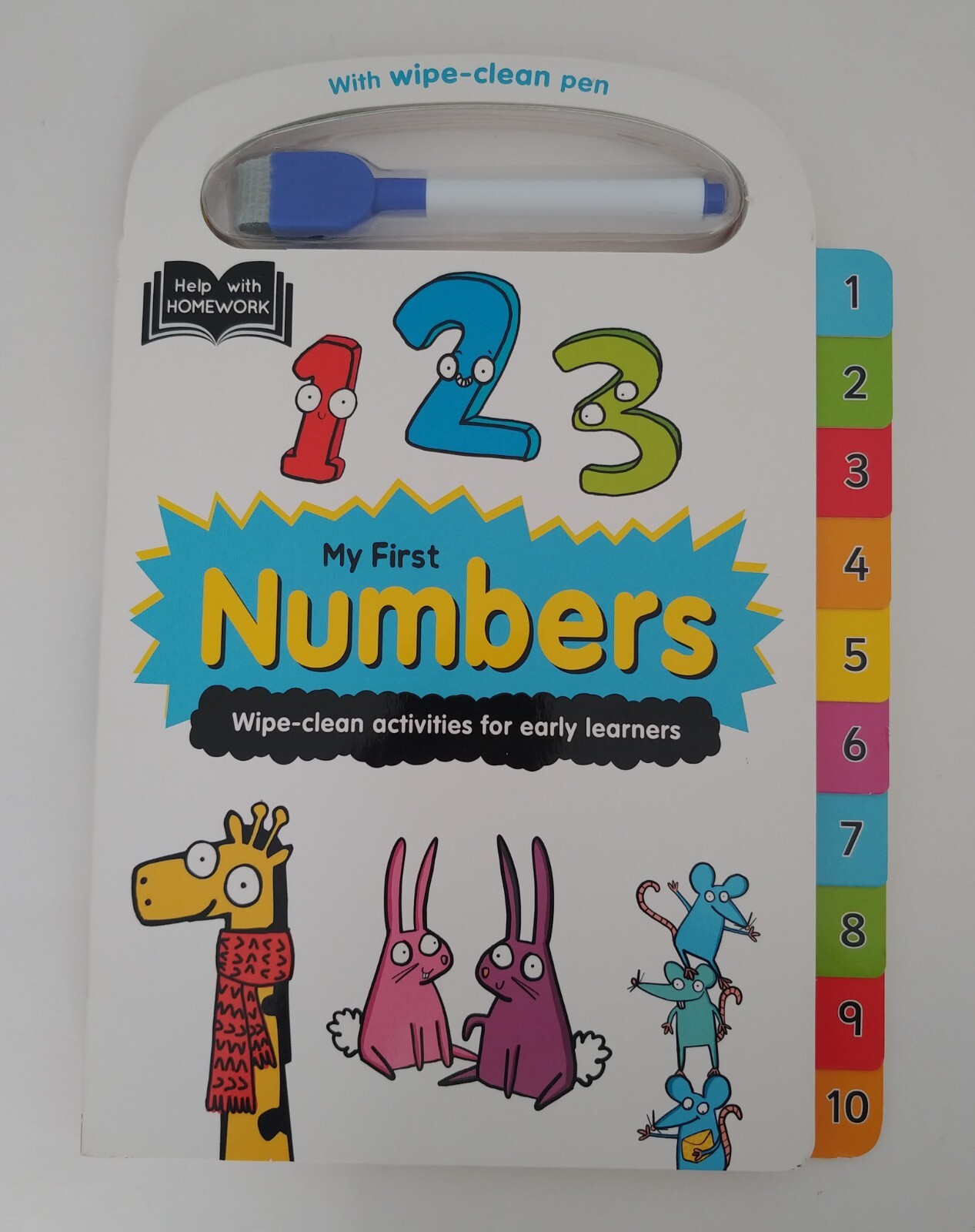 My First Numbers ( Help with Homework) With Wipe Clean Pen (Board Book)
