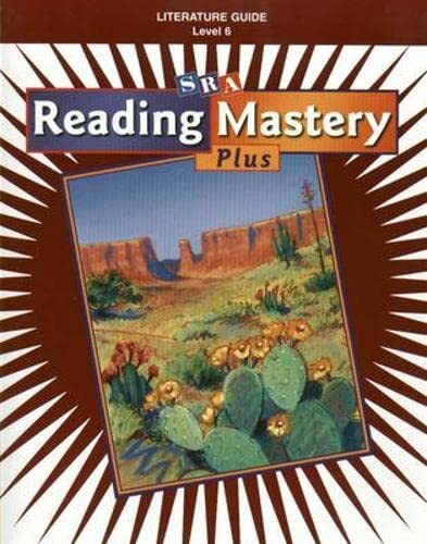 Reading Mastery Plus Literature Guide Level 6 [Paperback] SRA/McGraw-Hill