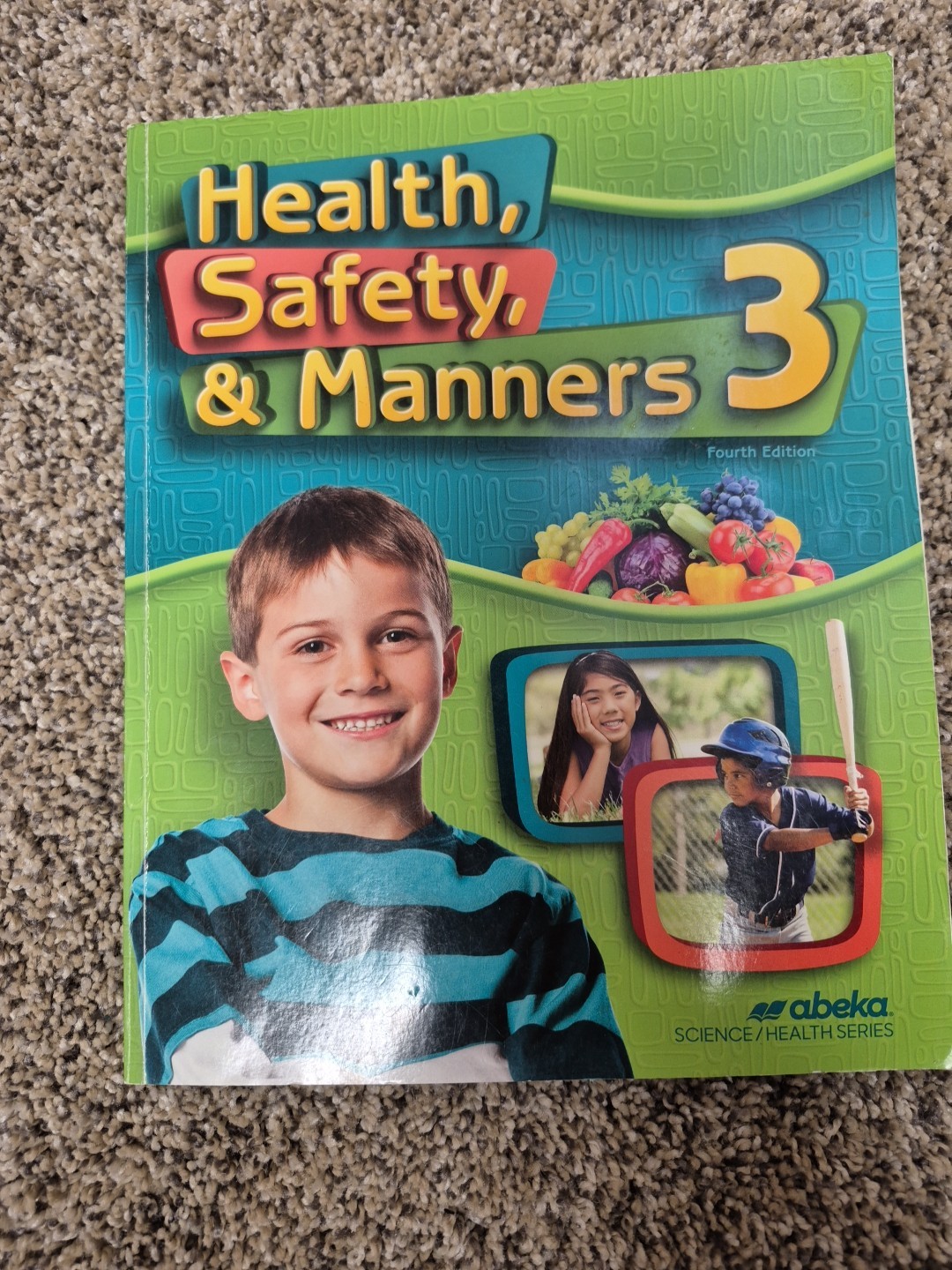 Abeka Academy Grade 3 Health, Safety & Manners – Good Condition