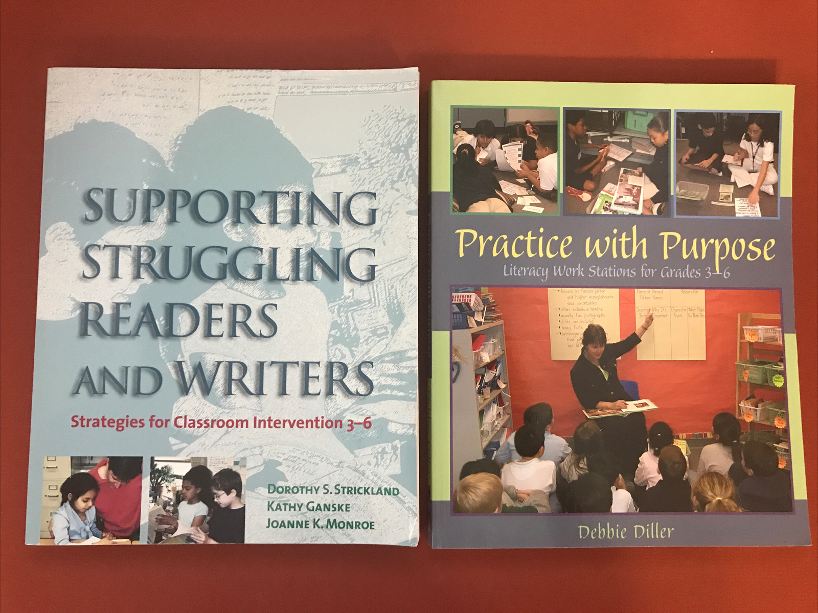 2 Book Bundle: Teaching Books: Supporting Struggling Readers & Practice With …