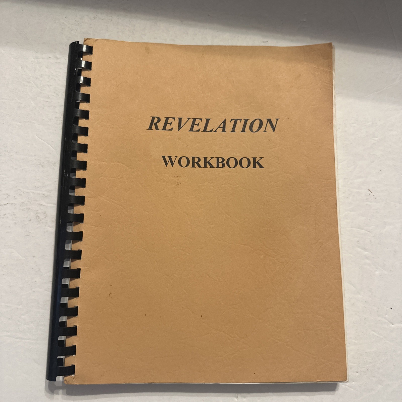 Revelation Workbook Advanced Lessons Part 1 Rev. 1 – 11 Plastic Comb Spiral 2001