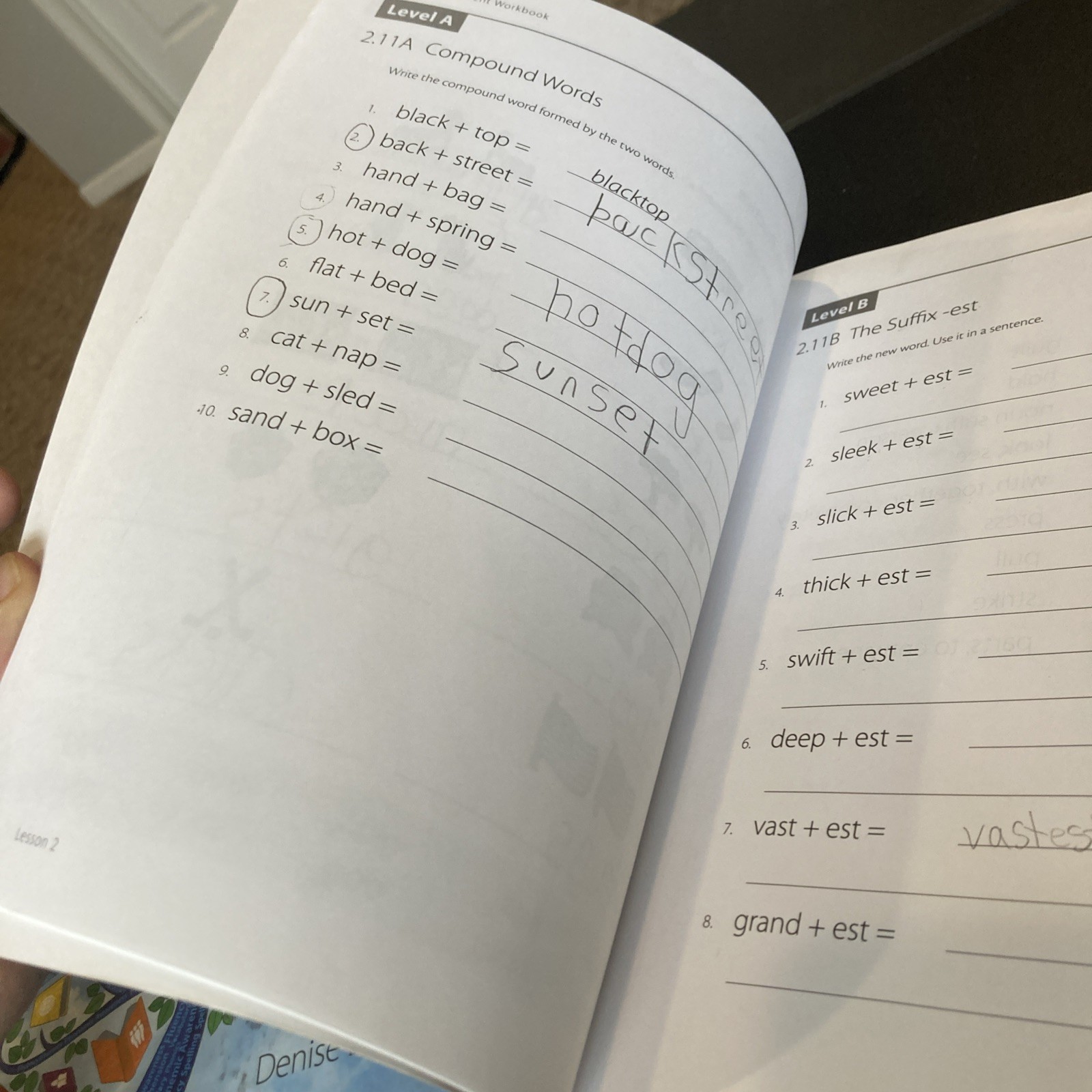 Essentials: Multi-Level Reading, Spelling, Grammar,& Vocabulary (Workbook) Lot