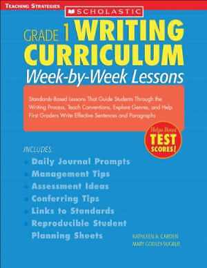 Writing Curriculum: – Paperback, by Carden Kathleen A.; – Acceptable w