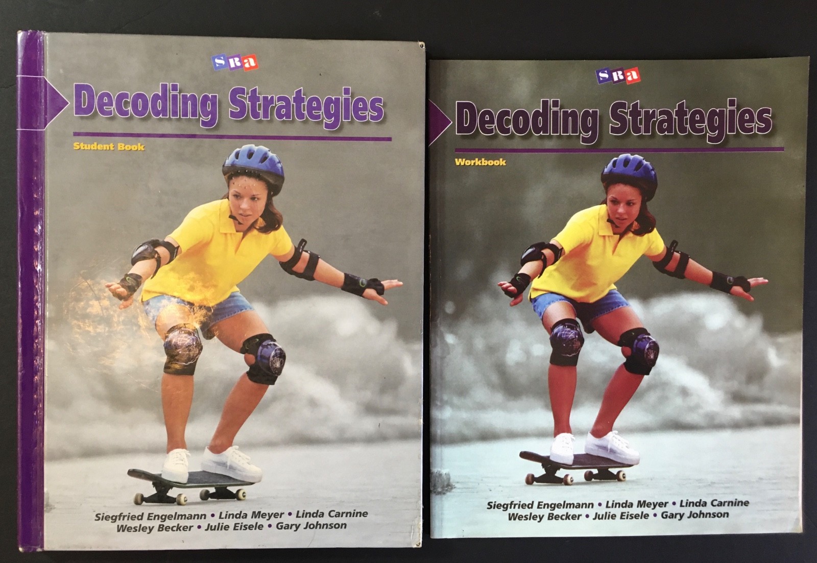 SRA Decoding B1 Strategies Student Textbook + New Unused Workbook 2002