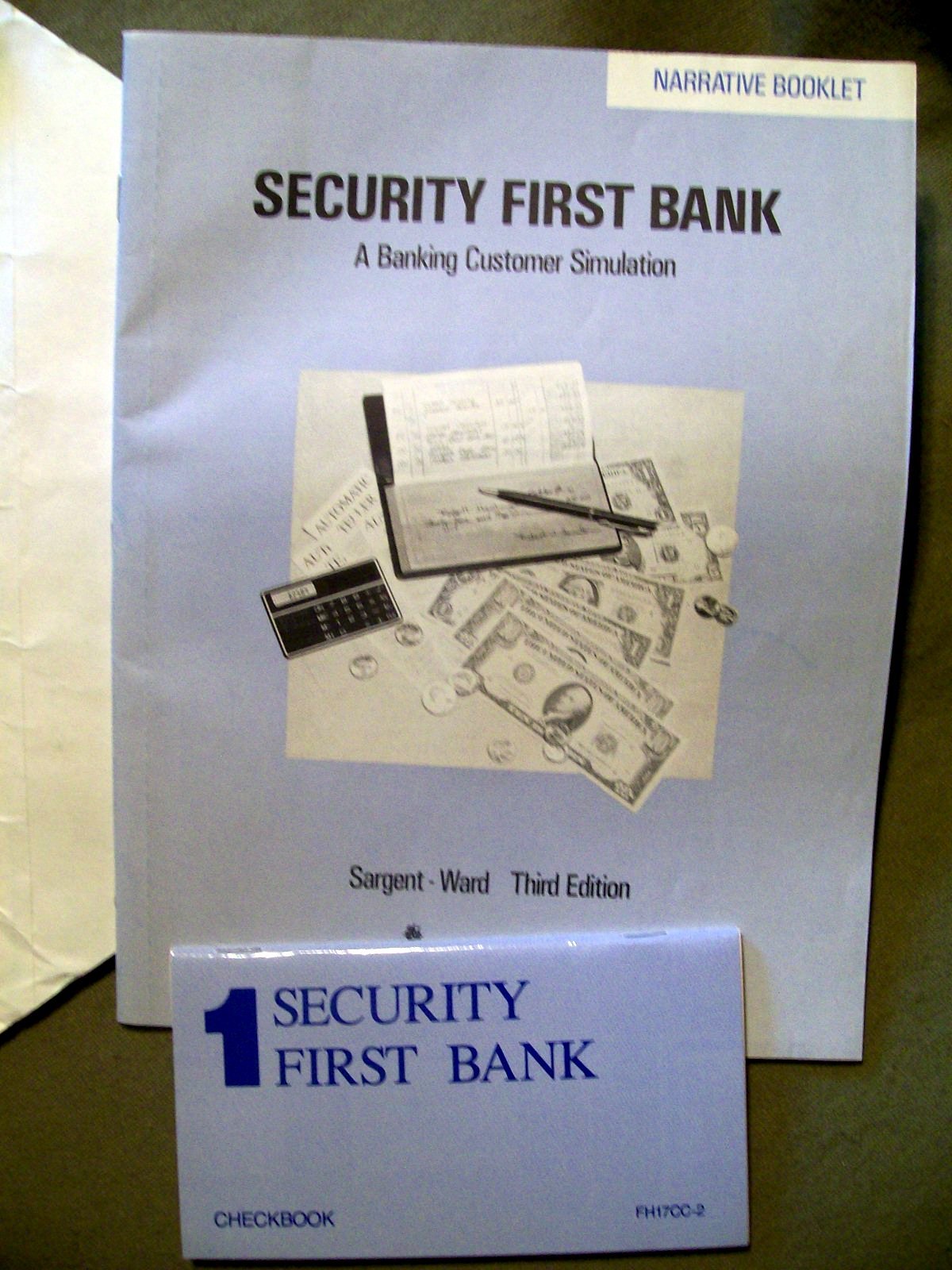 Security First Bank : A Banking Customer Simulation by Sargent and Ward (1991)