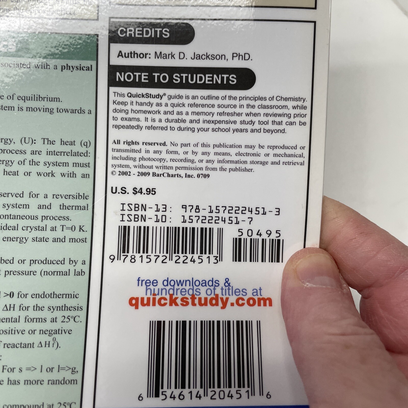 Bar Charts Quick Study Academic – Chemistry Study Guide Equations & Answers