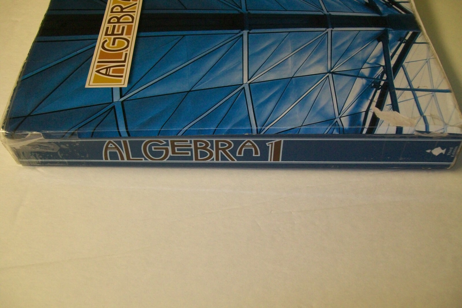 2 PC. BJU ALGEBRA 1- CURRENT 3RD EDITION, STUDENT BOOK & TESTS-