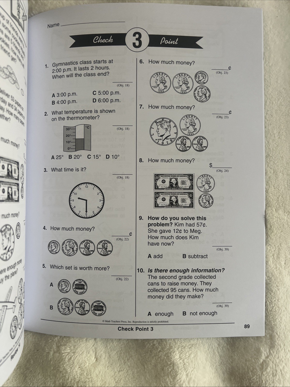 Moving with MATH learning systems FOUNDATIONS Fractions, Geometry & Measurement