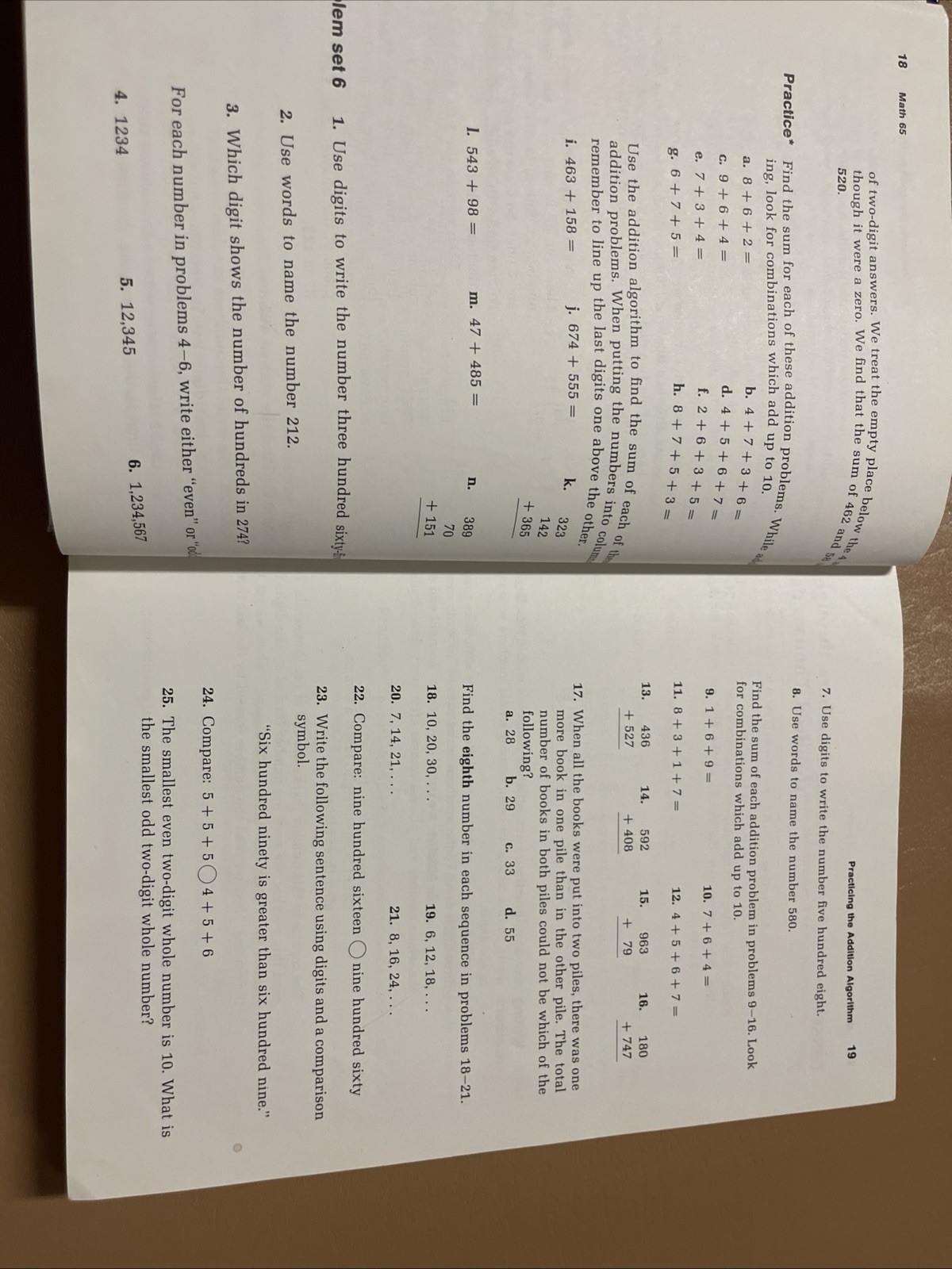 Math 65 : An Incremental Development by John H. Saxon and Stephen Hake…