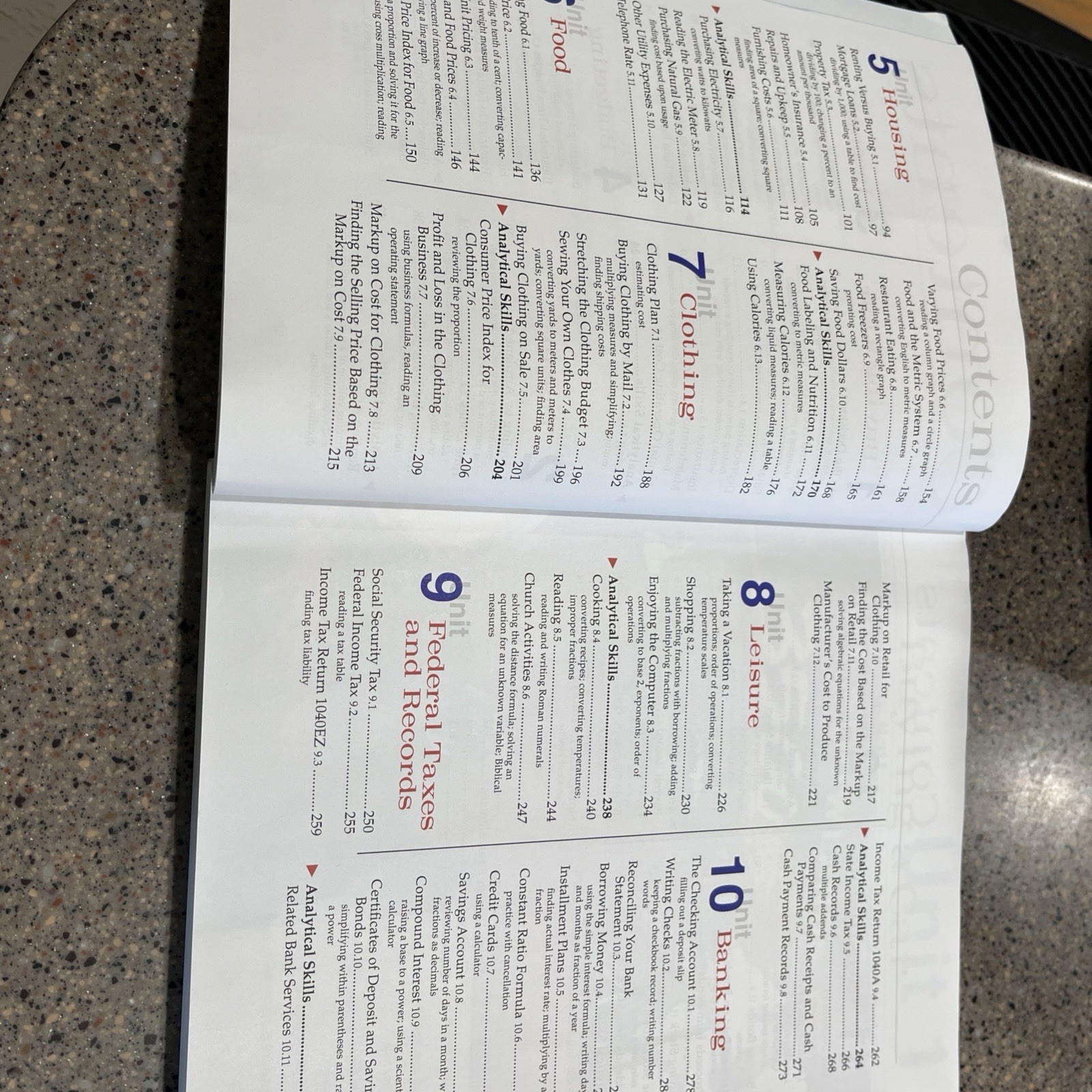 Abeka Consumer Mathematics Student Text And Solution Key, Lot 2
