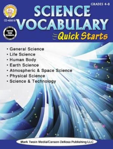 Linda Armstrong Science Vocabulary Quick Starts, Grades 4 (Hardback) (UK IMPORT)