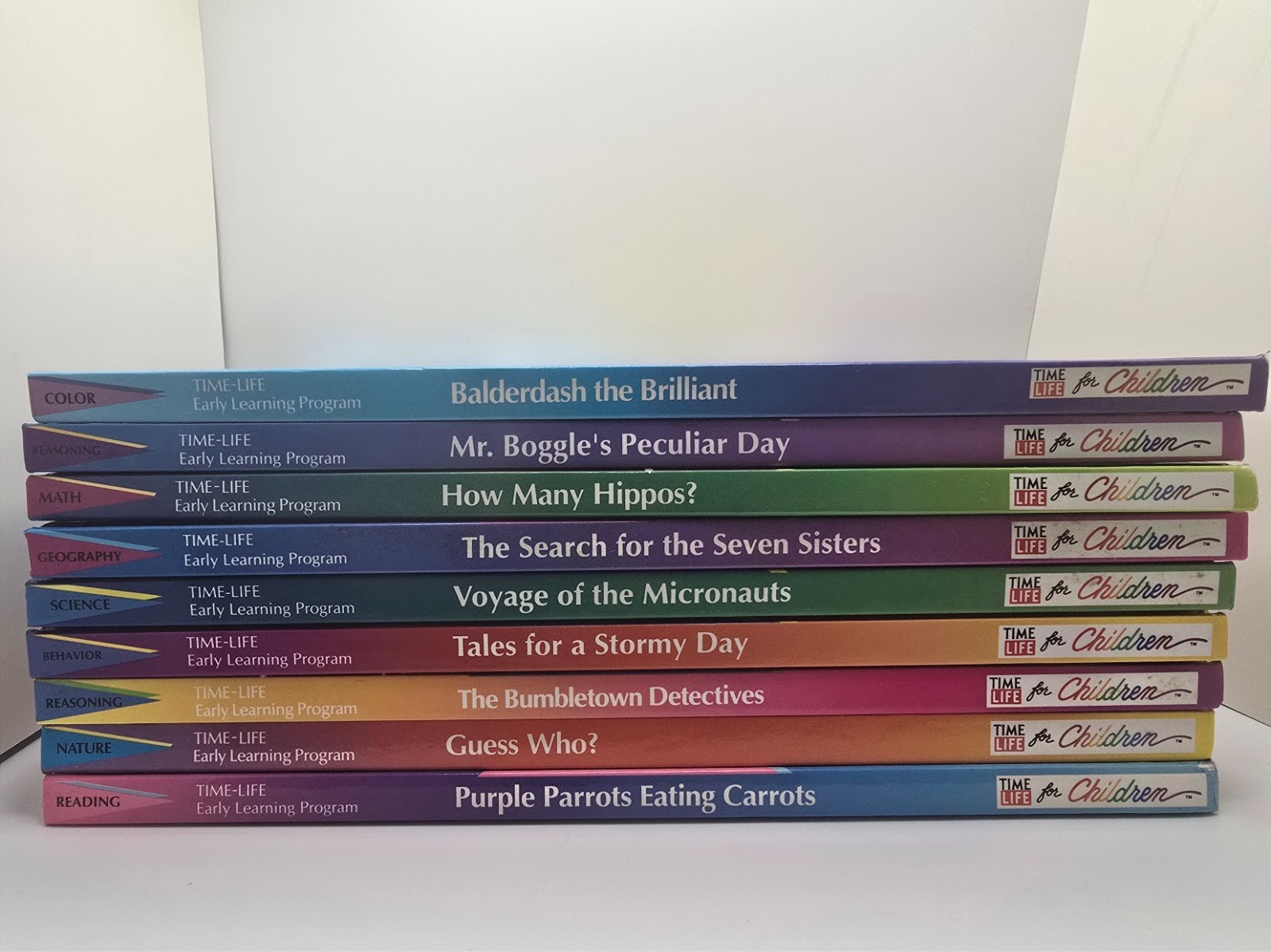 Time-Life Books for Children Early Learning Homeschool Educational Lot of 9