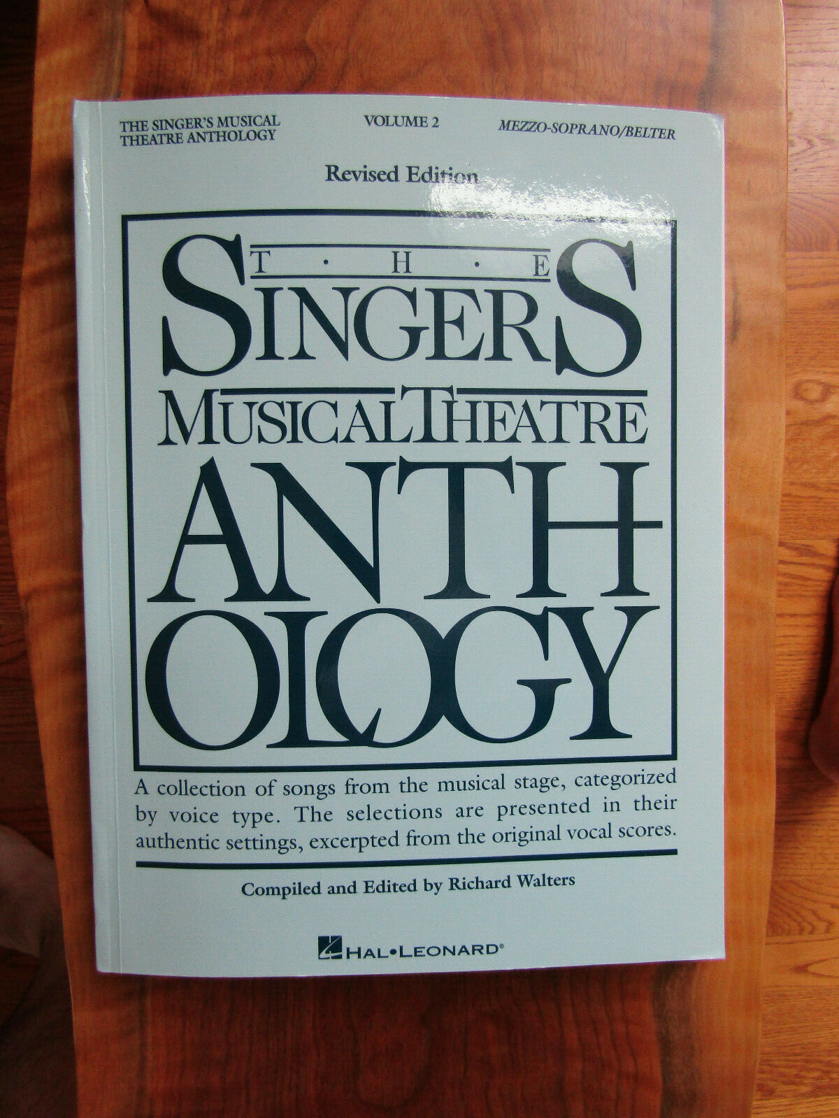 THE SINGER MUSICAL THEATER ANTHOLOGY – HAL LEONARD – STUDENT LESSON BOOK – VOL 2
