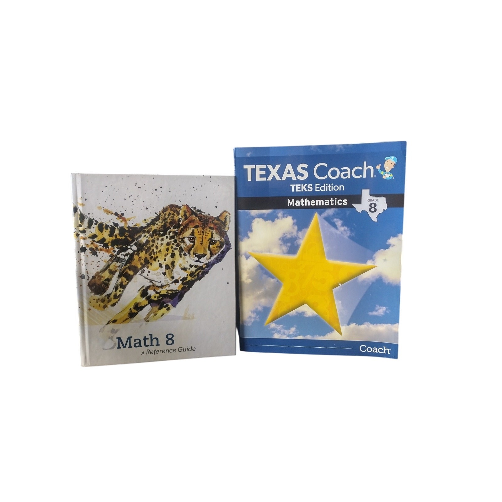 K12 Math 8 Summit Reference Guide & Texas Coach TEKS Edition Grade 8 Math Set