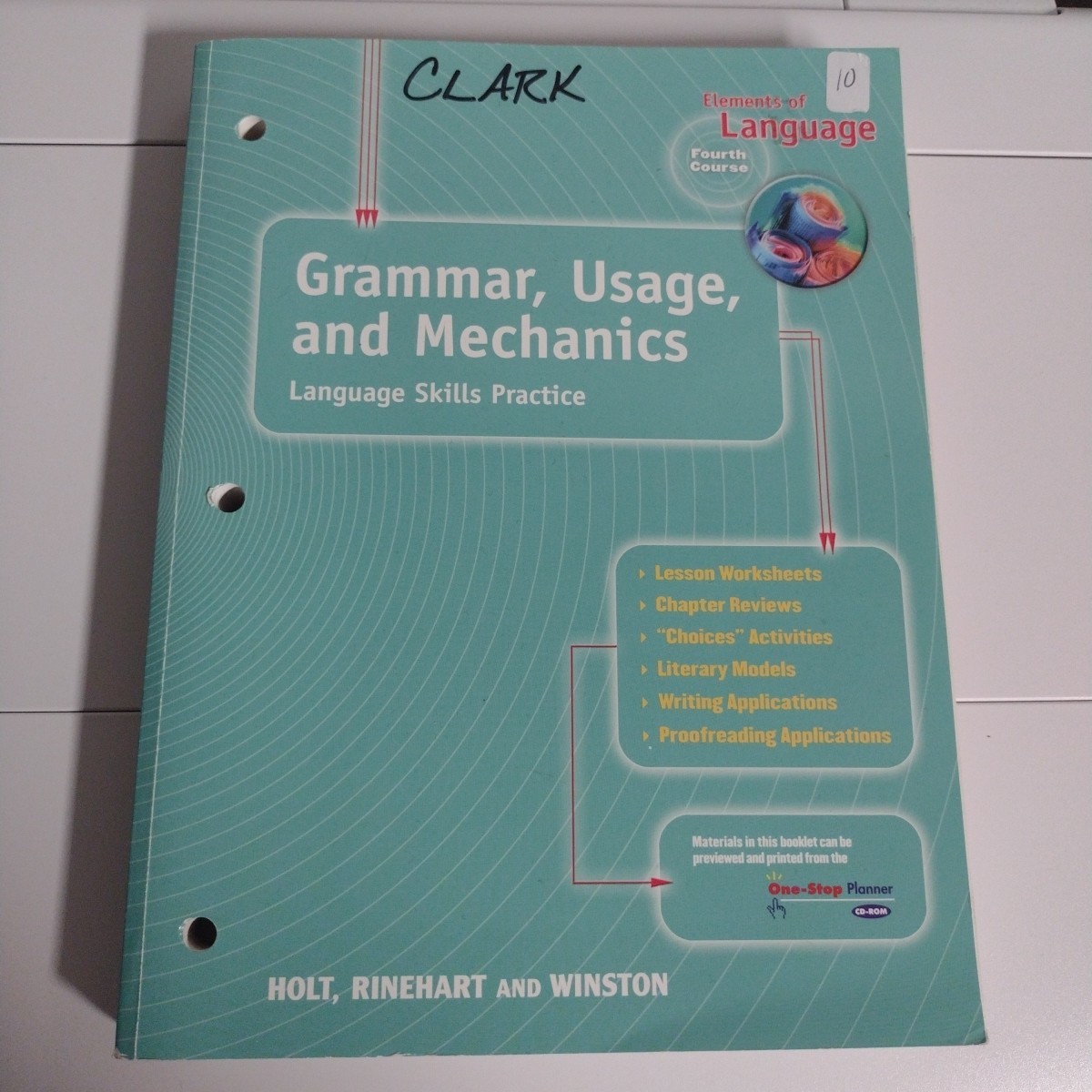 Grammar Usage and Mechanics Language Skills Practice Fourth Course Workbook