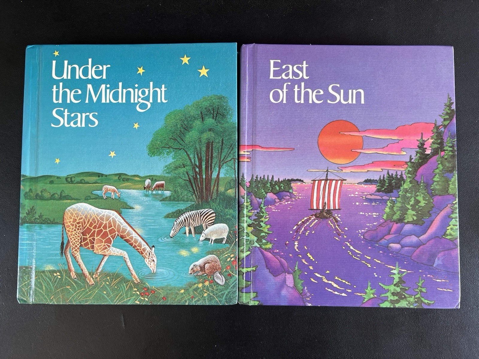 Book Lot Under the Midnight Stars East of the Sun Odyssey HBJ Literature Program
