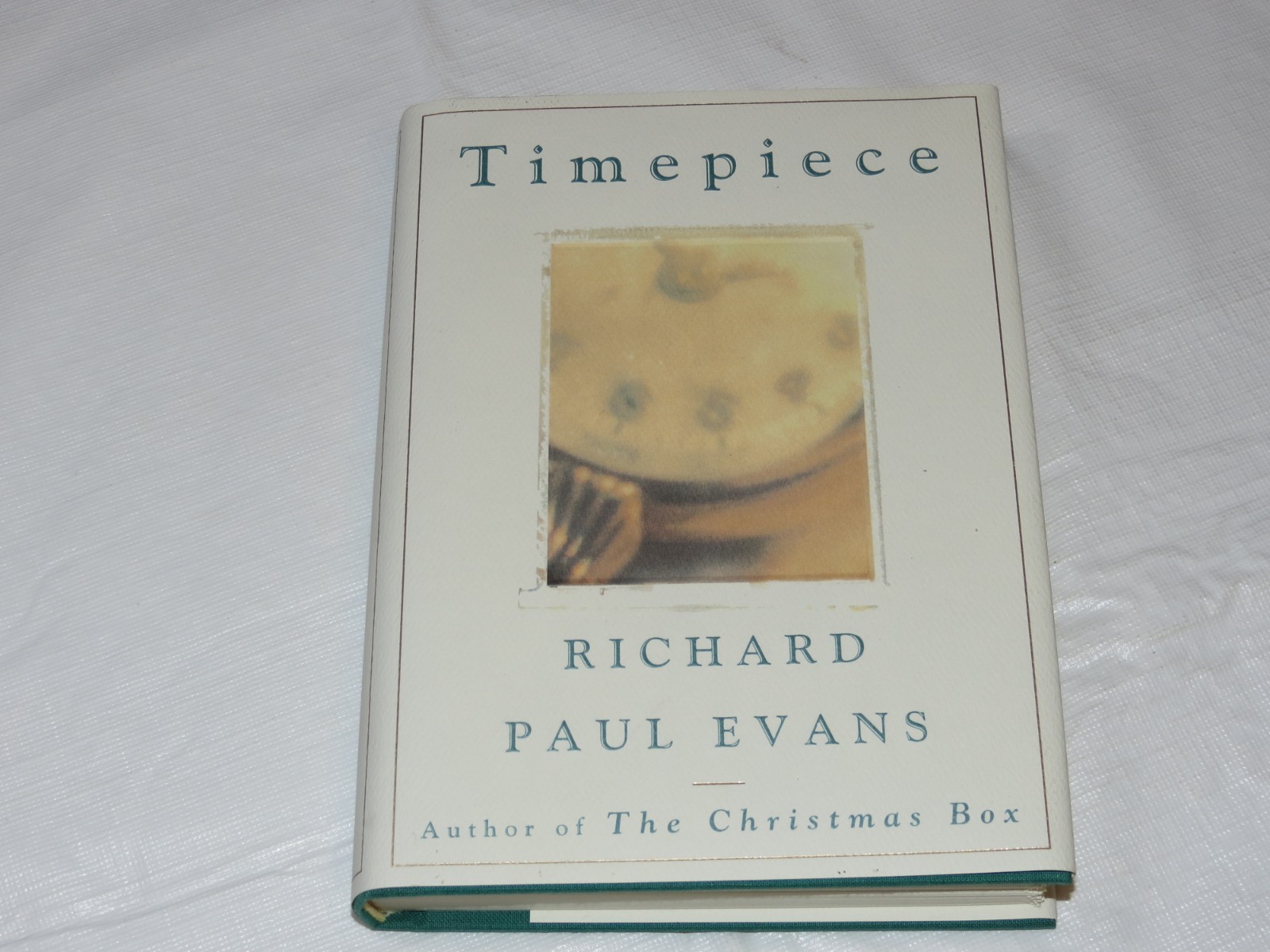 Timepiece by Richard Paul Evens Hardcover Book 1996 Simon & Schuster x
