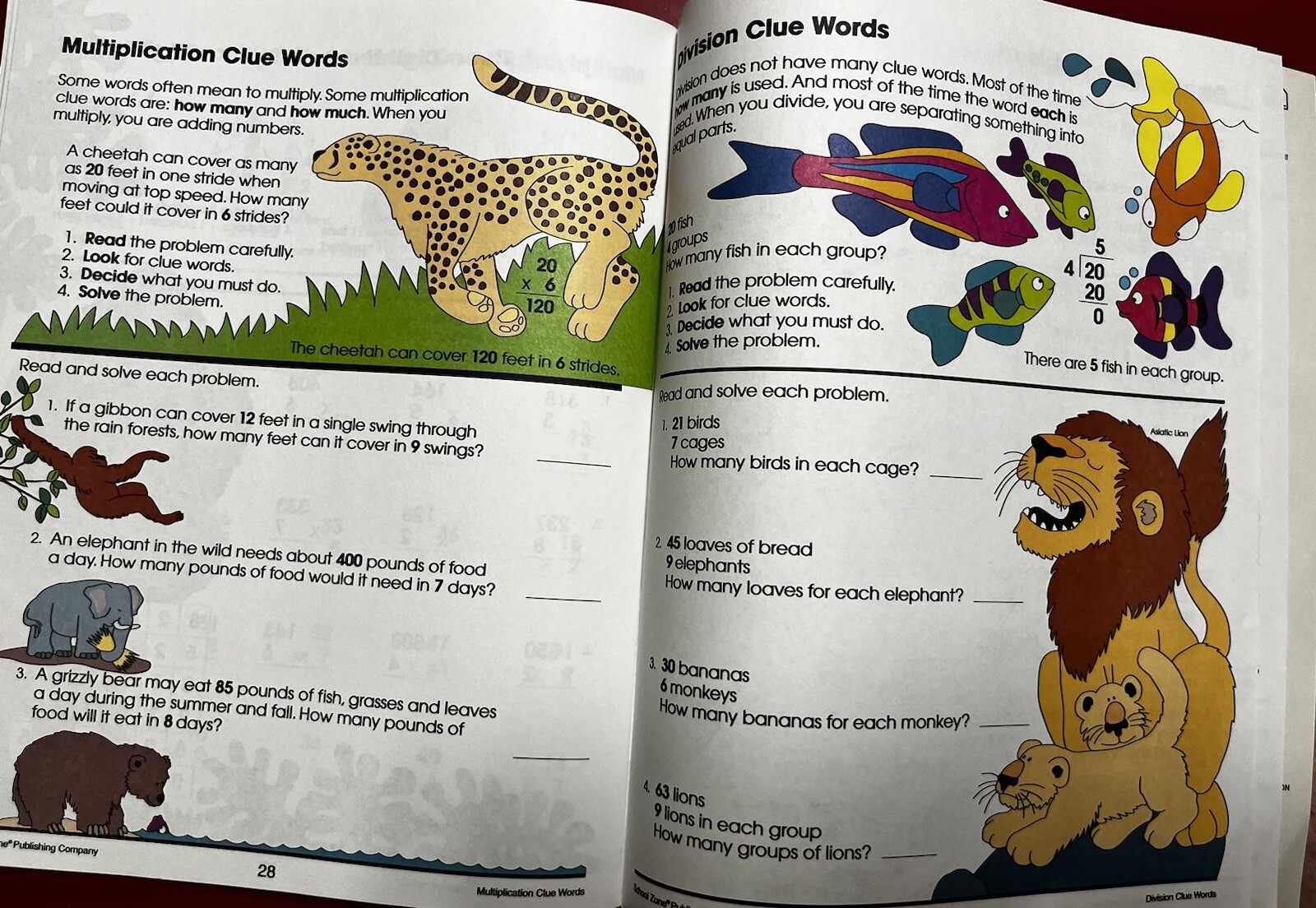 Math Grade 3 Workbook, 32 Pages