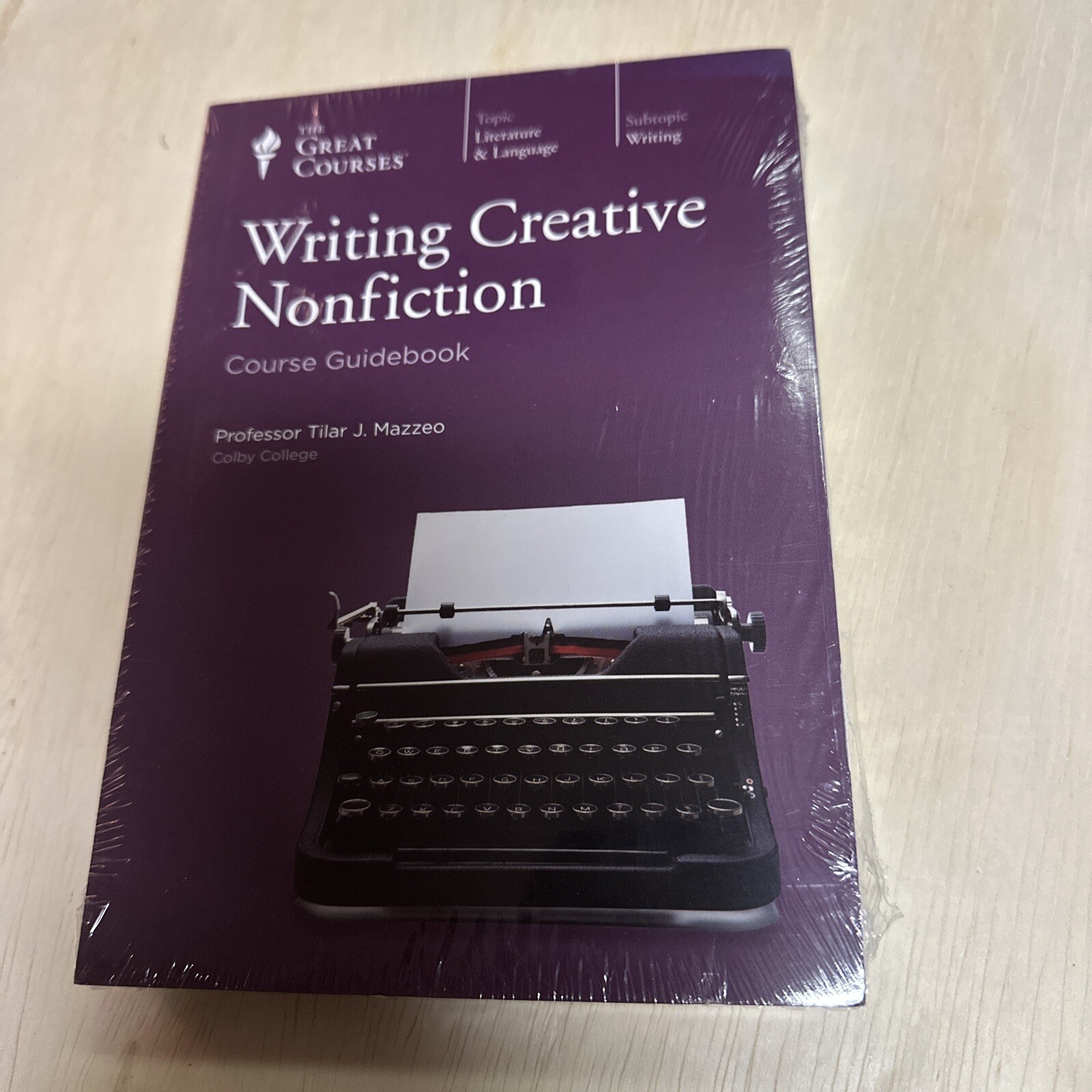 The Great Courses Writing Creative Nonfiction DVD Set & Guidebook- New Sealed