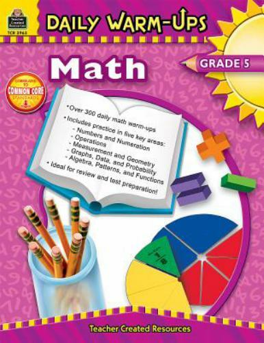 Daily Warm-Ups: Math, Grade 5: – Paperback, Teacher Created