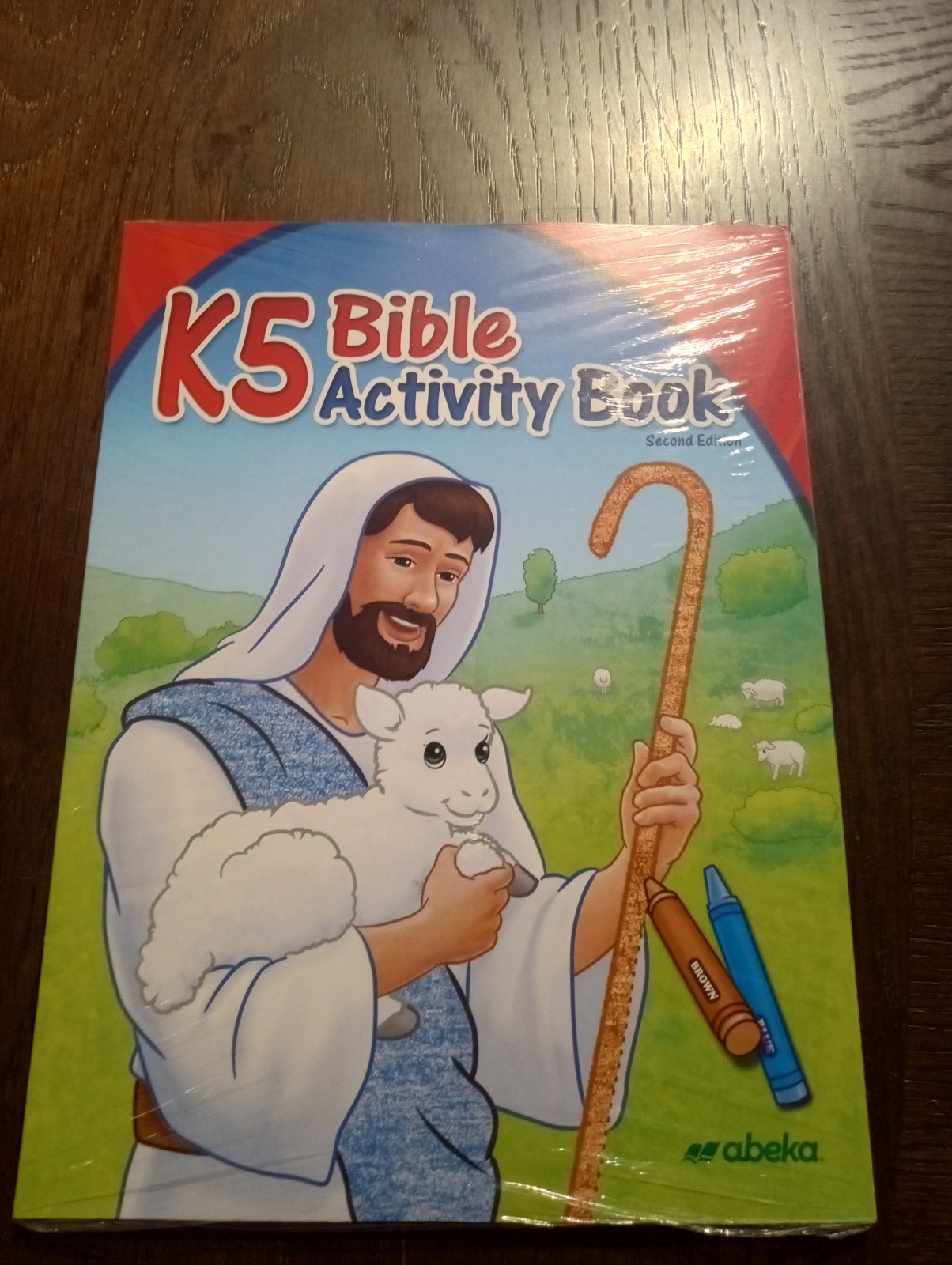 abeka k5 kindergarten Bible activity book unbound still in wrap