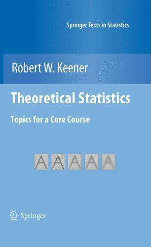 Theoretical Statistics : Topics for a Core Course, Hardcover by Keener, Rober…