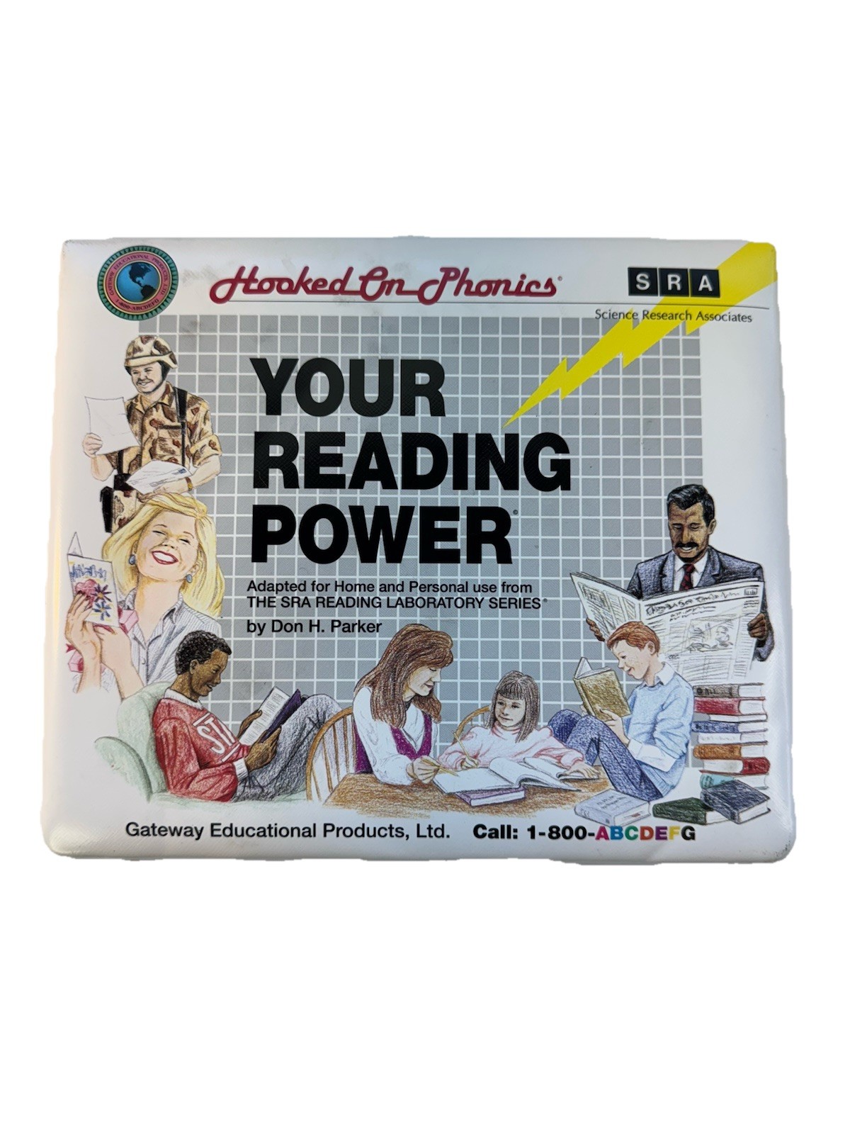 Hooked on Phonics Your Reading Power SRA 1992~Cassettes & Power Builders Books