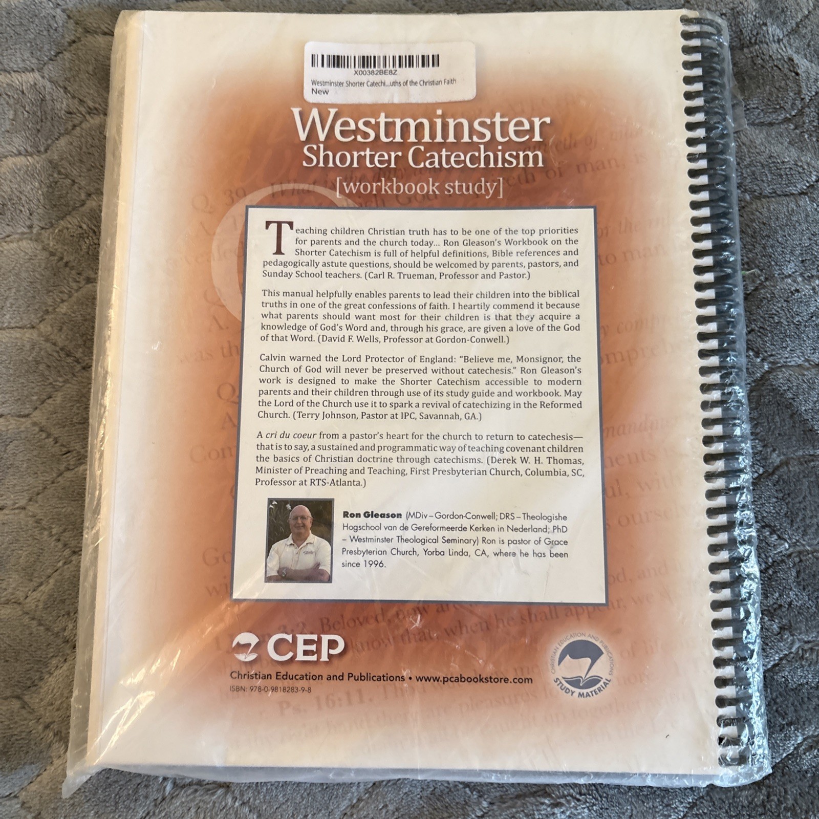Westminster School Shorter Catechism Workbook Study