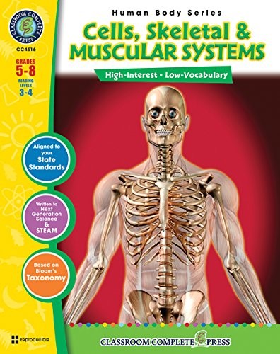 CELLS, SKELETAL & MUSCULAR SYSTEMS GR. 5-8 (HUMAN BODY) – By Susan Lang *VG+*