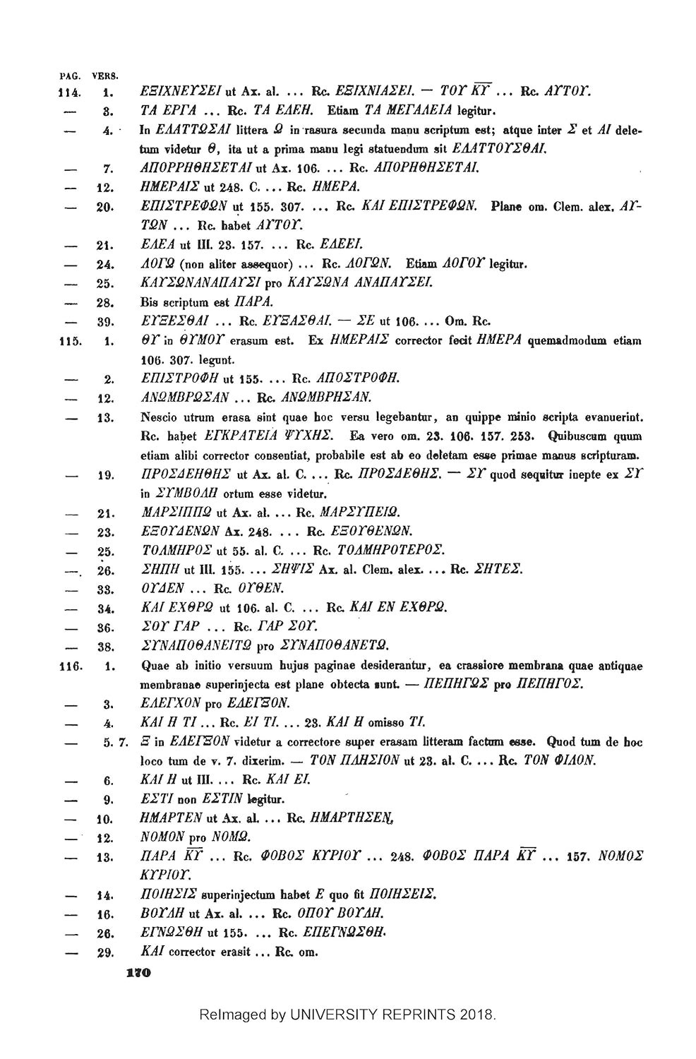 CODEX EPHRAEMI SYRI RESCRIPTUS SIVE FRAGMENTA UTRIUSQUE TESTAMENTI Lipsiae…