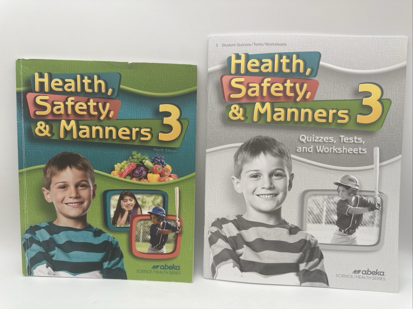 Abeka Health Safety & Manners 3 Student Text & Tests (4th Edition) 3rd Grade