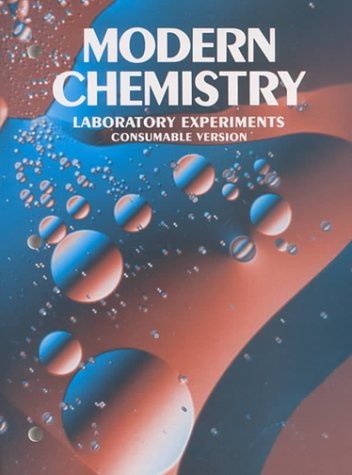Modern Chemistry: Laboratory Experiments