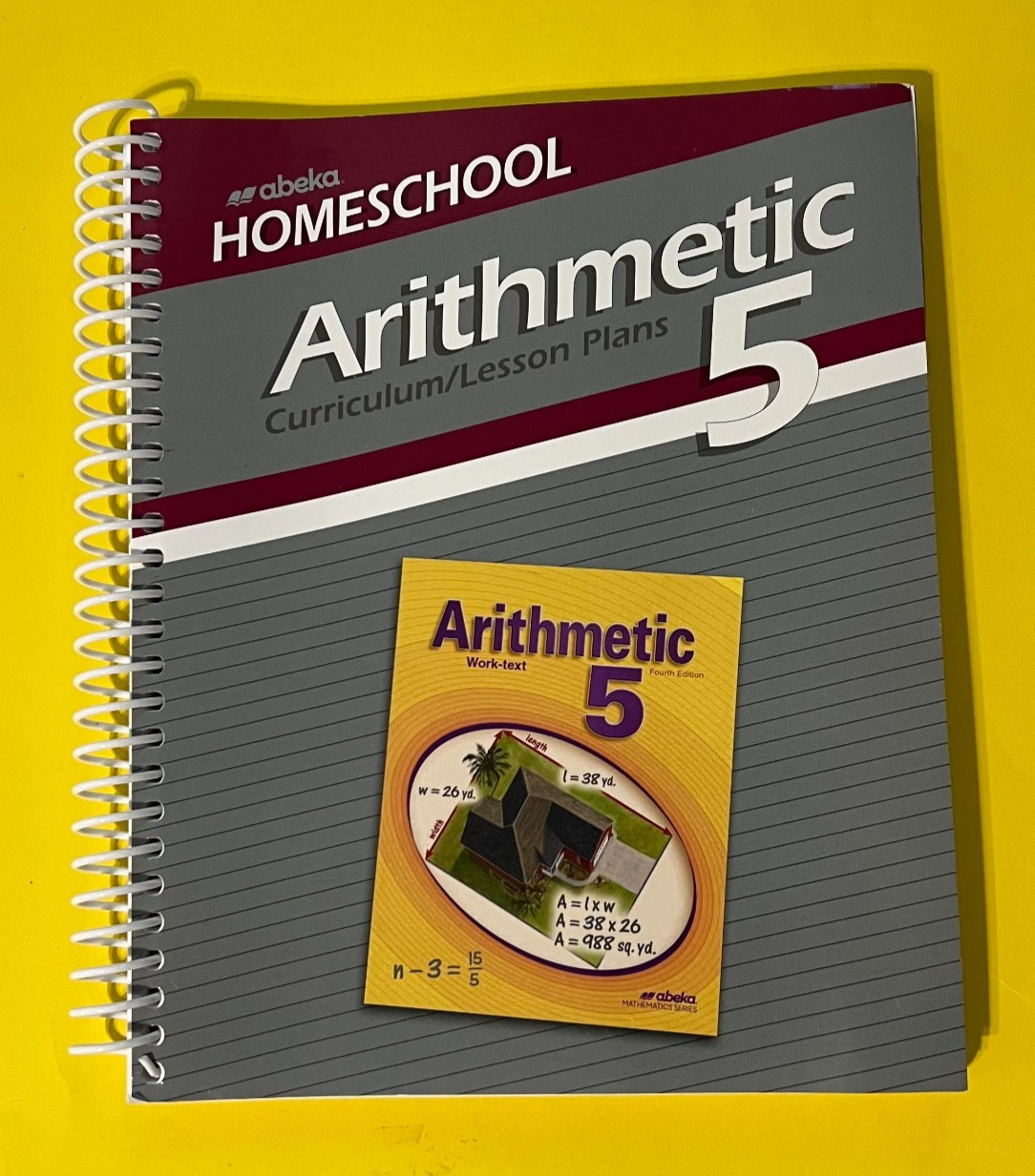 Abeka HOMESCHOOL ARITHMETIC 5 ~ Curriculum Lesson Plans ~ 5th Grade ~ 2010-2015