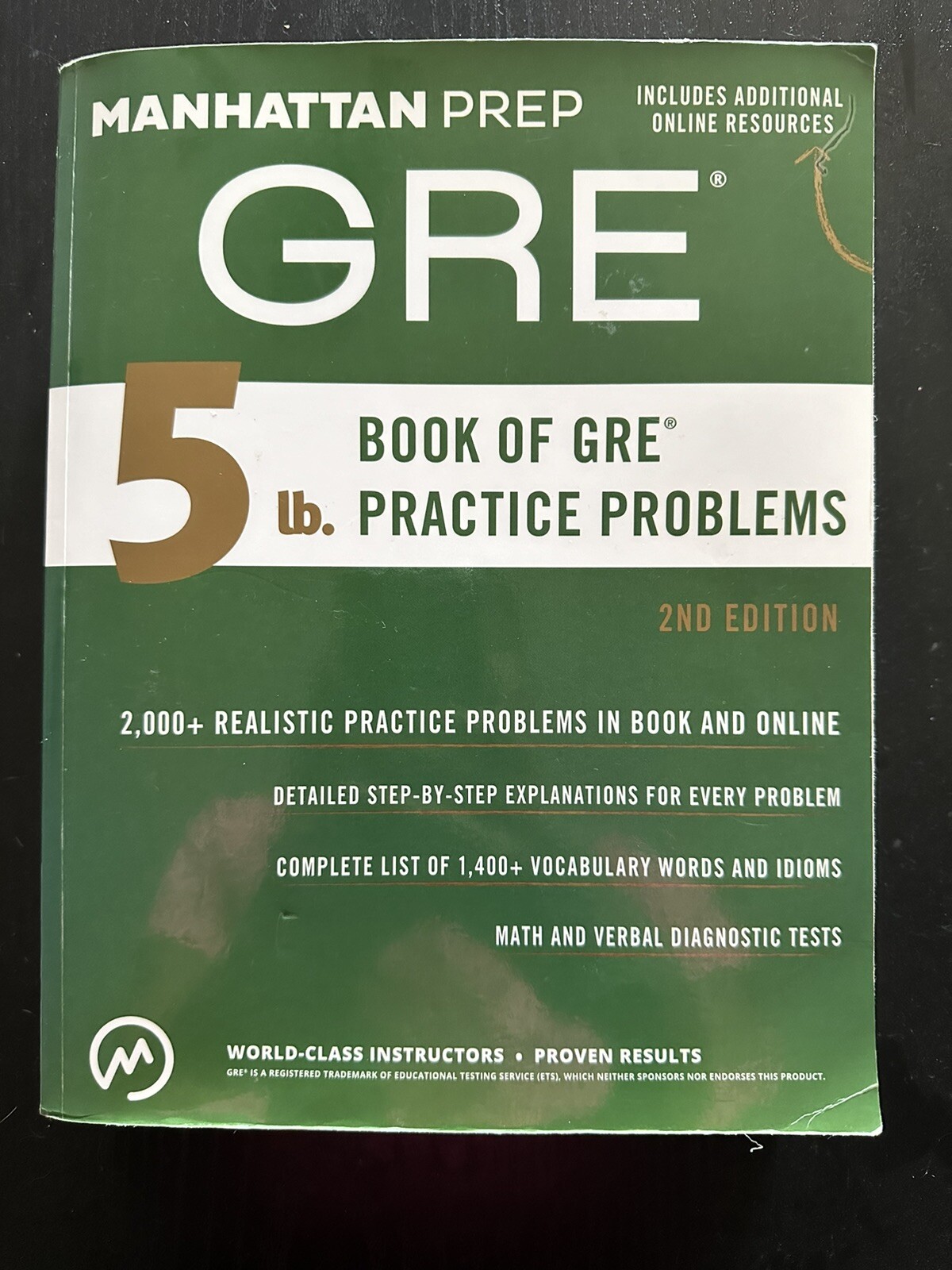 New Manhattan Prep 5 lb. Book Of GRE Practice Problems (2nd Ed.)