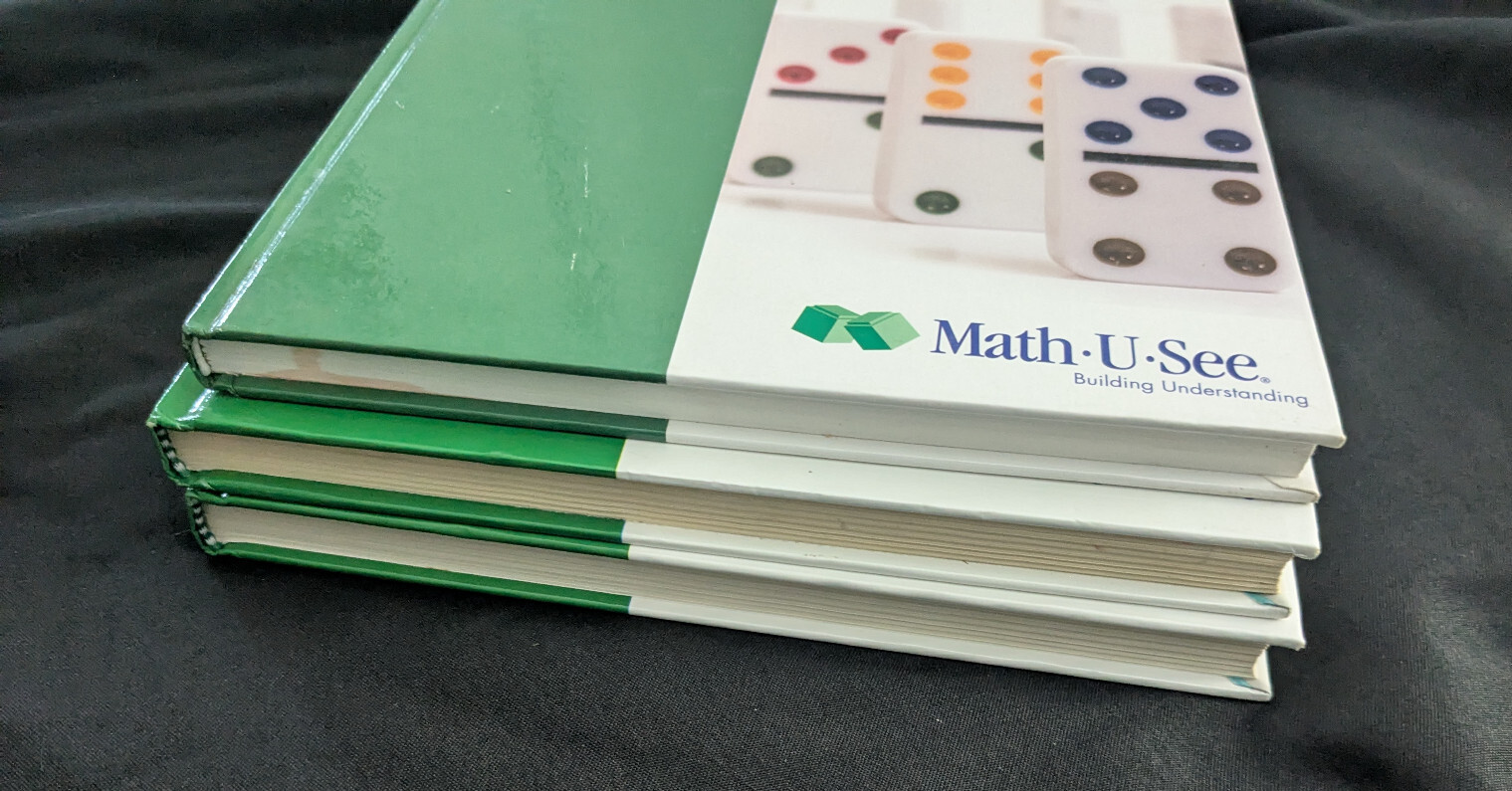 Math-U-See Alpha Instruction Manual VERY GOOD