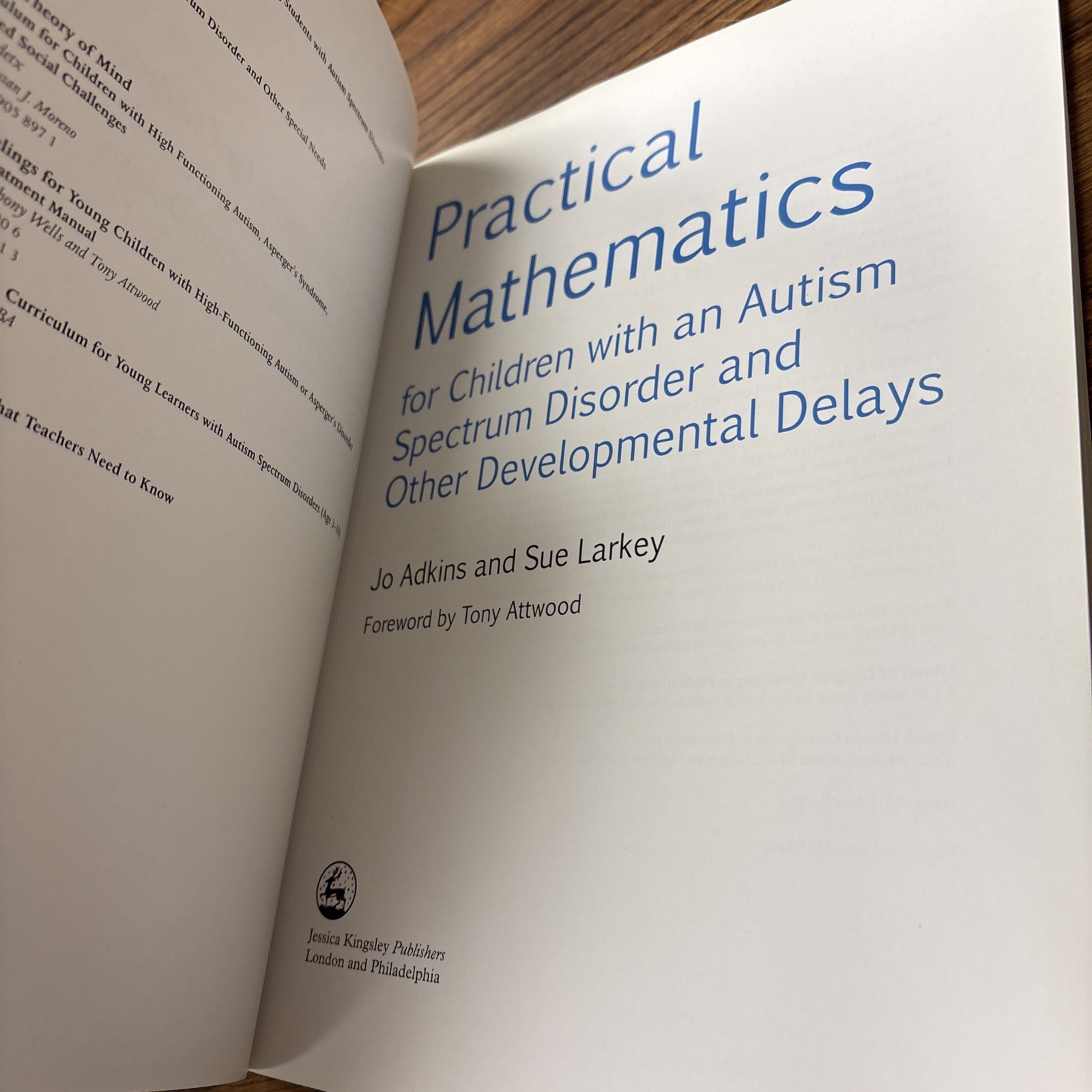 Practical Mathematics for Children with an Autism Spectrum Disorder and Other…