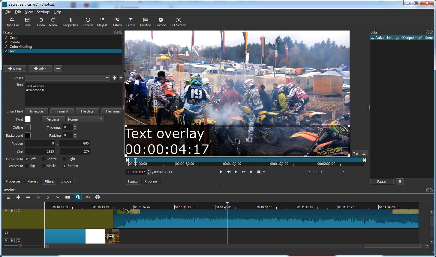 Shotcut (Professional Video Editor Software Suite) for Windows and Mac
